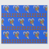 kerstpapier voor onmiddellijke verpakking cadeaupapier (Vlak)