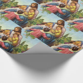 kerstpapier voor onmiddellijke verpakking cadeaupapier (Hoek)