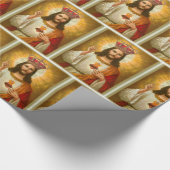 kerstpapier voor onmiddellijke verpakking cadeaupapier (Hoek)