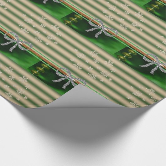 kerstpapier voor onmiddellijke verpakking cadeaupapier (Hoek)