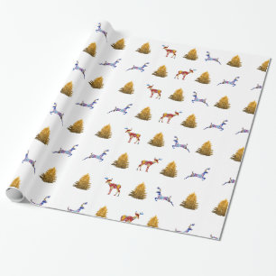 kerstpapier voor onmiddellijke verpakking cadeaupapier