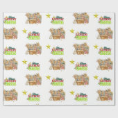 kerstpapier voor onmiddellijke verpakking cadeaupapier (Vlak)