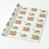 kerstpapier voor onmiddellijke verpakking cadeaupapier (Uitgerold)