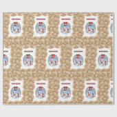 kerstpapier voor onmiddellijke verpakking cadeaupapier (Vlak)