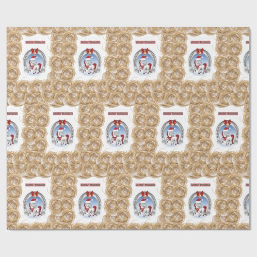 kerstpapier voor onmiddellijke verpakking cadeaupapier (Vlak)