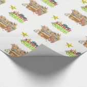kerstpapier voor onmiddellijke verpakking cadeaupapier (Hoek)