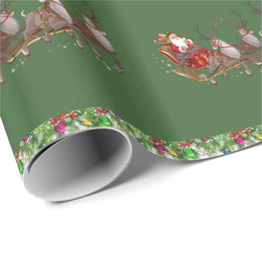 kerstpapier voor onmiddellijke verpakking cadeaupapier (Rol Hoek)