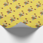 kerstpapier voor onmiddellijke verpakking cadeaupapier (Hoek)