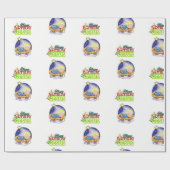 kerstpapier voor onmiddellijke verpakking cadeaupapier (Vlak)