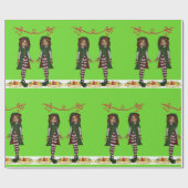 kerstpapier voor onmiddellijke verpakking cadeaupapier (Vlak)