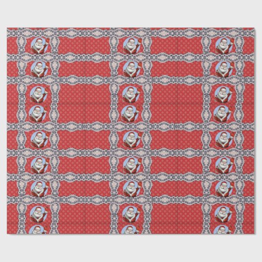 kerstpapier voor onmiddellijke verpakking cadeaupapier (Vlak)