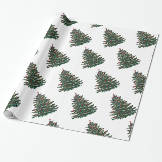 kerstpapier voor onmiddellijke verpakking cadeaupapier (Uitgerold)