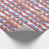 kerstpapier voor onmiddellijke verpakking cadeaupapier (Hoek)