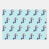 kerstpapier voor orca inpakpapier vel (Voorkant 3)