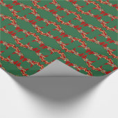 kerstpapier voor paarden uit Dala Cadeaupapier (Hoek)