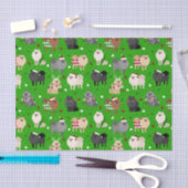 kerstpapier voor pomeranians tissuepapier (Craft)