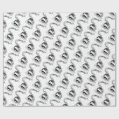  kerstpapier voor rendieren cadeaupapier (Vlak)