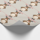 kerstpapier voor rendieren cadeaupapier (Hoek)
