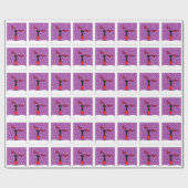 kerstpapier voor rendierkatten cadeaupapier (Vlak)