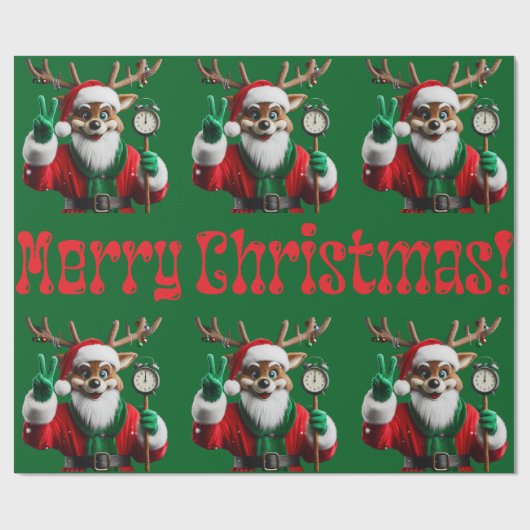 kerstpapier voor riffels cadeaupapier (Vlak)