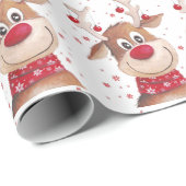kerstpapier voor riffels cadeaupapier (Rol Hoek)