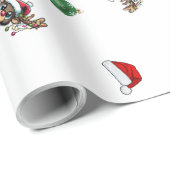 kerstpapier voor riffels cadeaupapier (Rol Hoek)