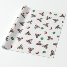 kerstpapier voor riffels