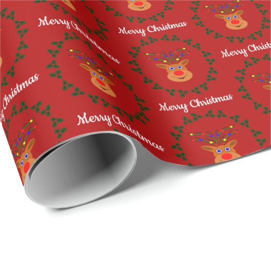 kerstpapier voor riffels cadeaupapier (Rol Hoek)
