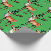 kerstpapier voor riffels cadeaupapier (Hoek)