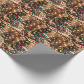 kerstpapier voor robots cadeaupapier (Hoek)