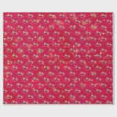 kerstpapier voor rotatiepersen cadeaupapier (Vlak)