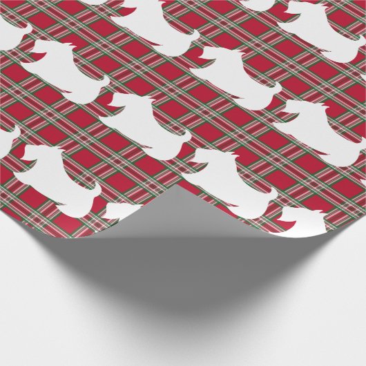 kerstpapier voor Schotse terrier Pset-overvulling Cadeaupapier (Hoek)