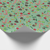 kerstpapier voor Snoepjes Cadeaupapier (Hoek)