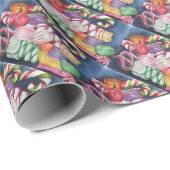 kerstpapier voor Snoepjes Cadeaupapier (Rol Hoek)