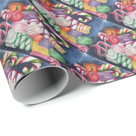 kerstpapier voor Snoepjes Cadeaupapier (Rol Hoek)