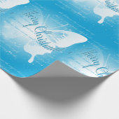 kerstpapier voor vlinder-kerst cadeaupapier (Hoek)