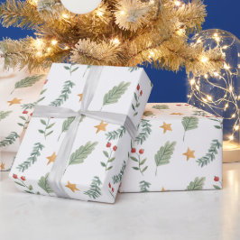 kerstpapier voor Waterverf Cadeaupapier