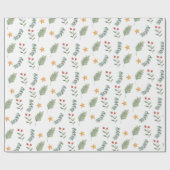 kerstpapier voor Waterverf Cadeaupapier (Vlak)