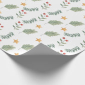 kerstpapier voor Waterverf Cadeaupapier (Hoek)