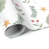 kerstpapier voor Waterverf Cadeaupapier (Rol Hoek)