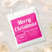 kerstpapier voor zakelijke roze achtergrondpapiert bedankzakje (Geknipt)