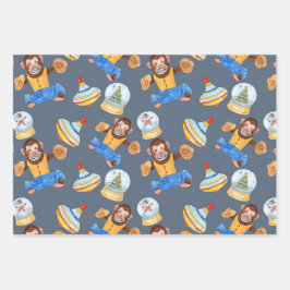 kerstpapieren Afbeeldingen Inpakpapier Vel