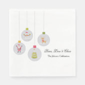 Kerstpapieren servet (Voorkant)