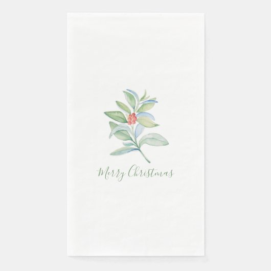 Kerstpapieren servetten (Voorkant)