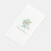Kerstpapieren servetten (Hoek)