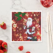 Kerstpapieren servetten, Prettig Kerstfeest, Kerst Servet (Insitu)