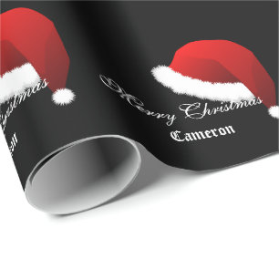 Kerstpapierset Merry Christmas Eigen Naam Cadeaupapier