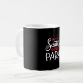 Kerstpara, santa's favoriete para koffiemok (Voorkant links)