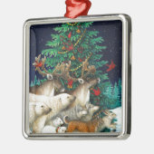 kerstparade metalen ornament (Links)