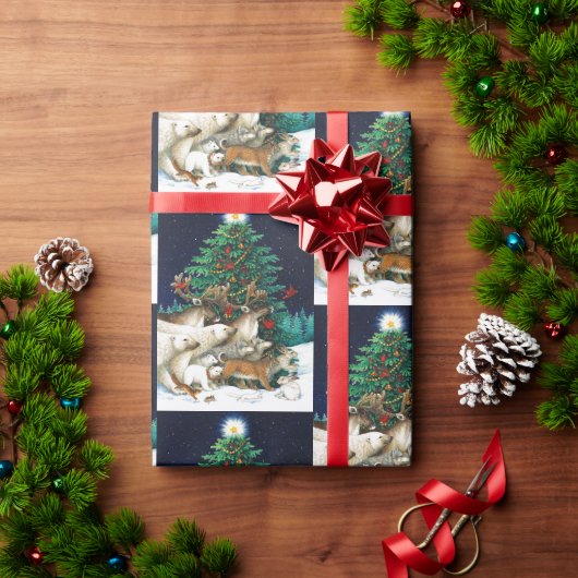kerstparadepapier cadeaupapier (Feestdagen Geschenken)